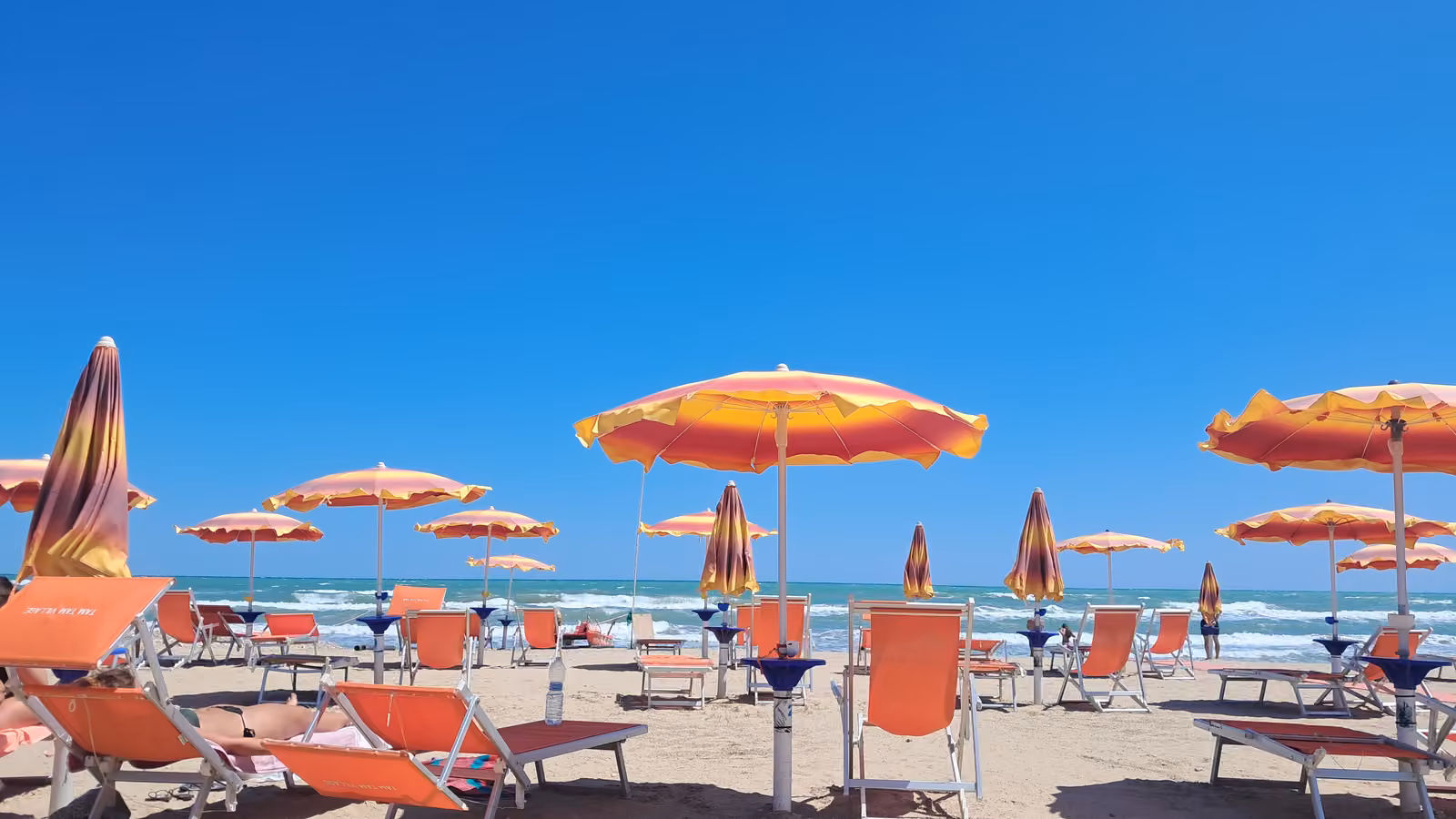 Panorama del JuliaMare Village e della costa di Giulianova